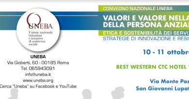 Etica nell’assistenza agli anziani, a Verona il convegno nazionale Uneba